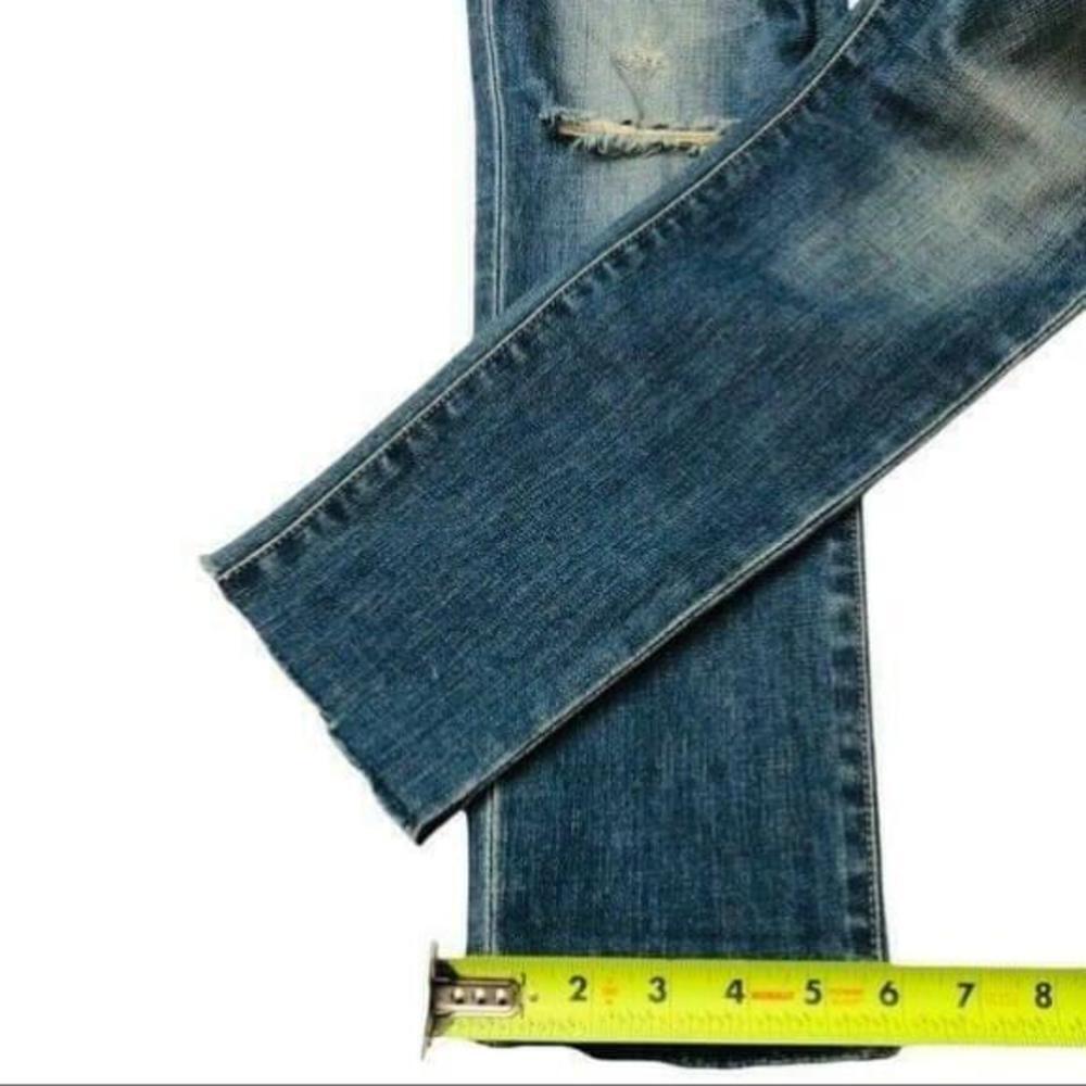 AG Adriano Goldschmied The Stilt Cigarette Leg Skinny Distressed Jean Size 26 - Picture 10 of 10